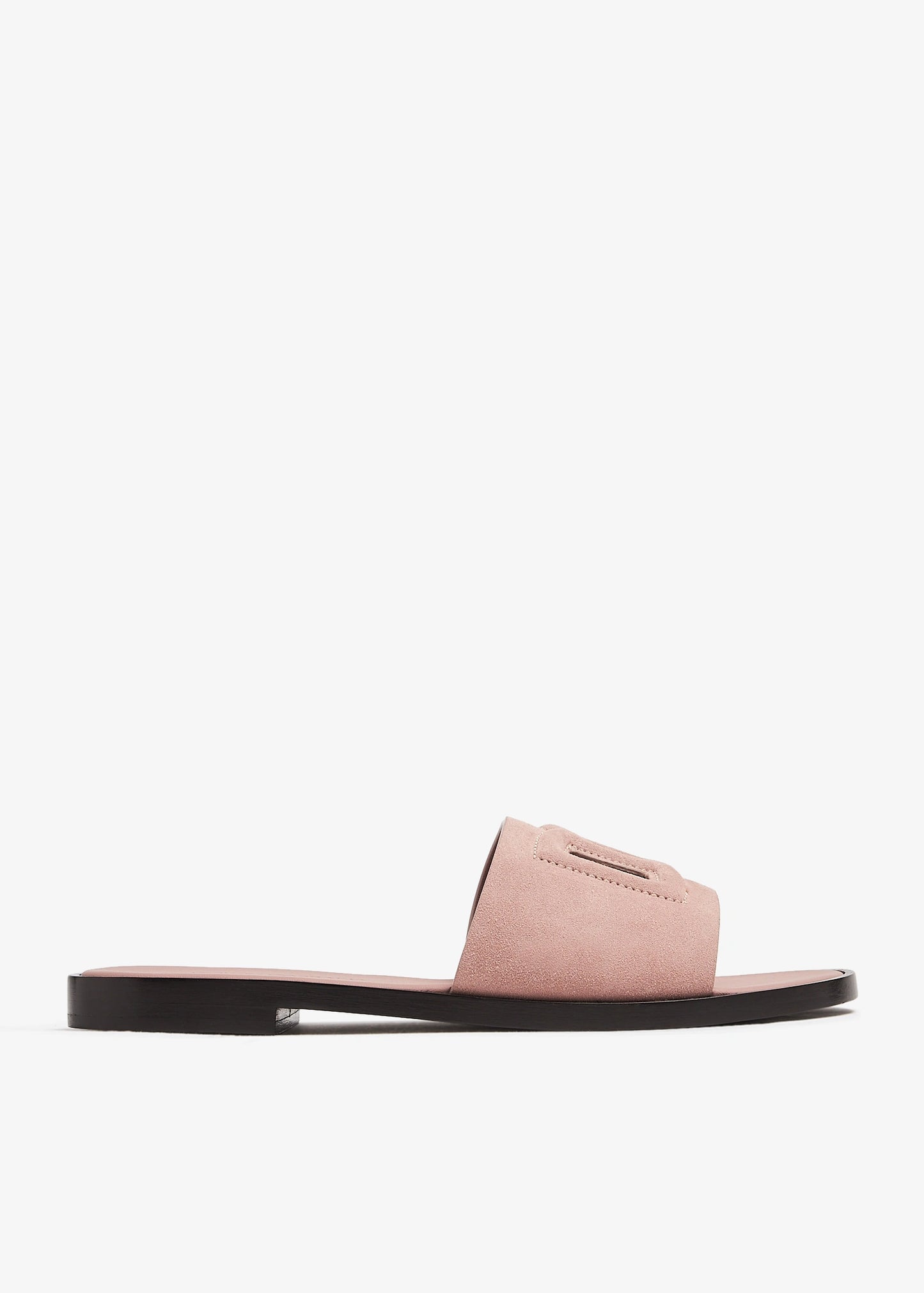 DOLCE & GABBANA Calfskin Slide Sandals