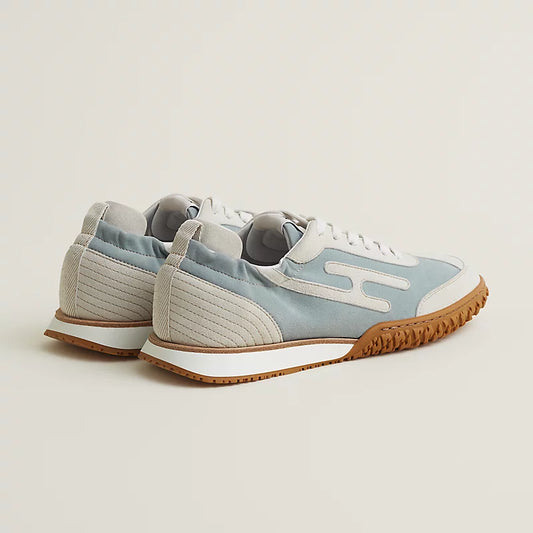 Gris Nuage / Blanc -  Noir Jet Sneaker