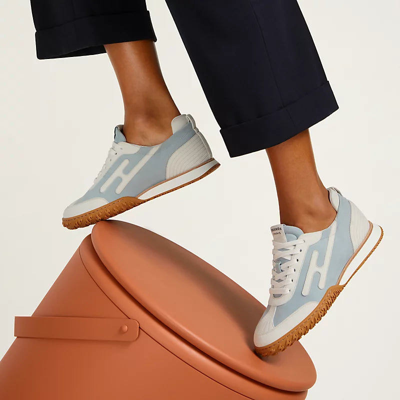 Gris Nuage / Blanc - Noir Jet Sneaker