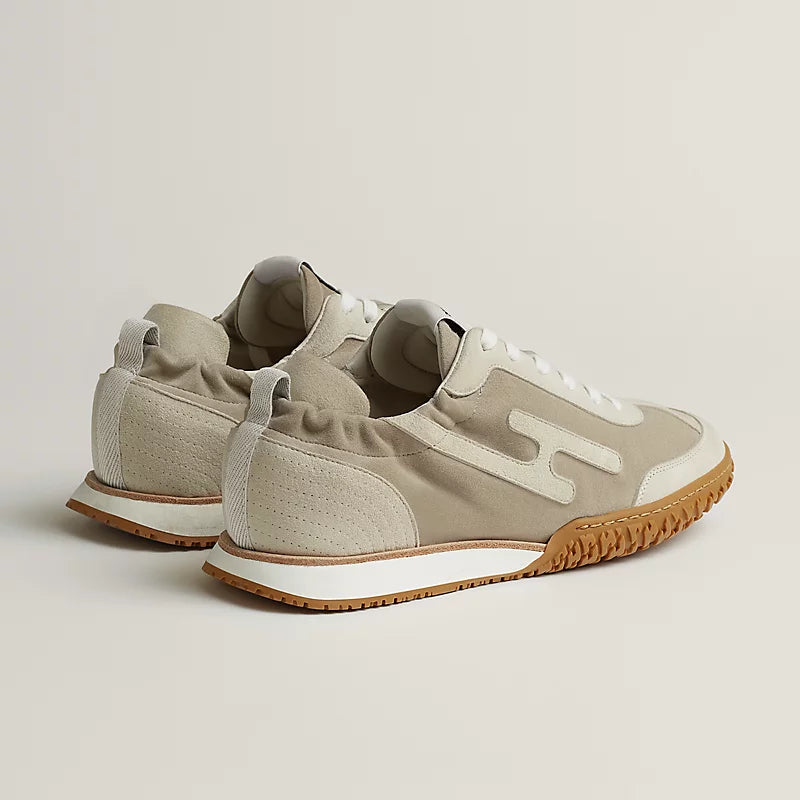 Noir/Blanc - Brun Amourette/Miel Jet Sneaker