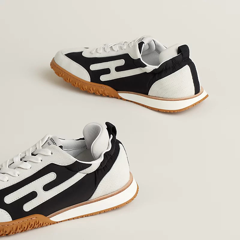 Noir/Blanc - Brun Amourette/Miel Jet Sneaker