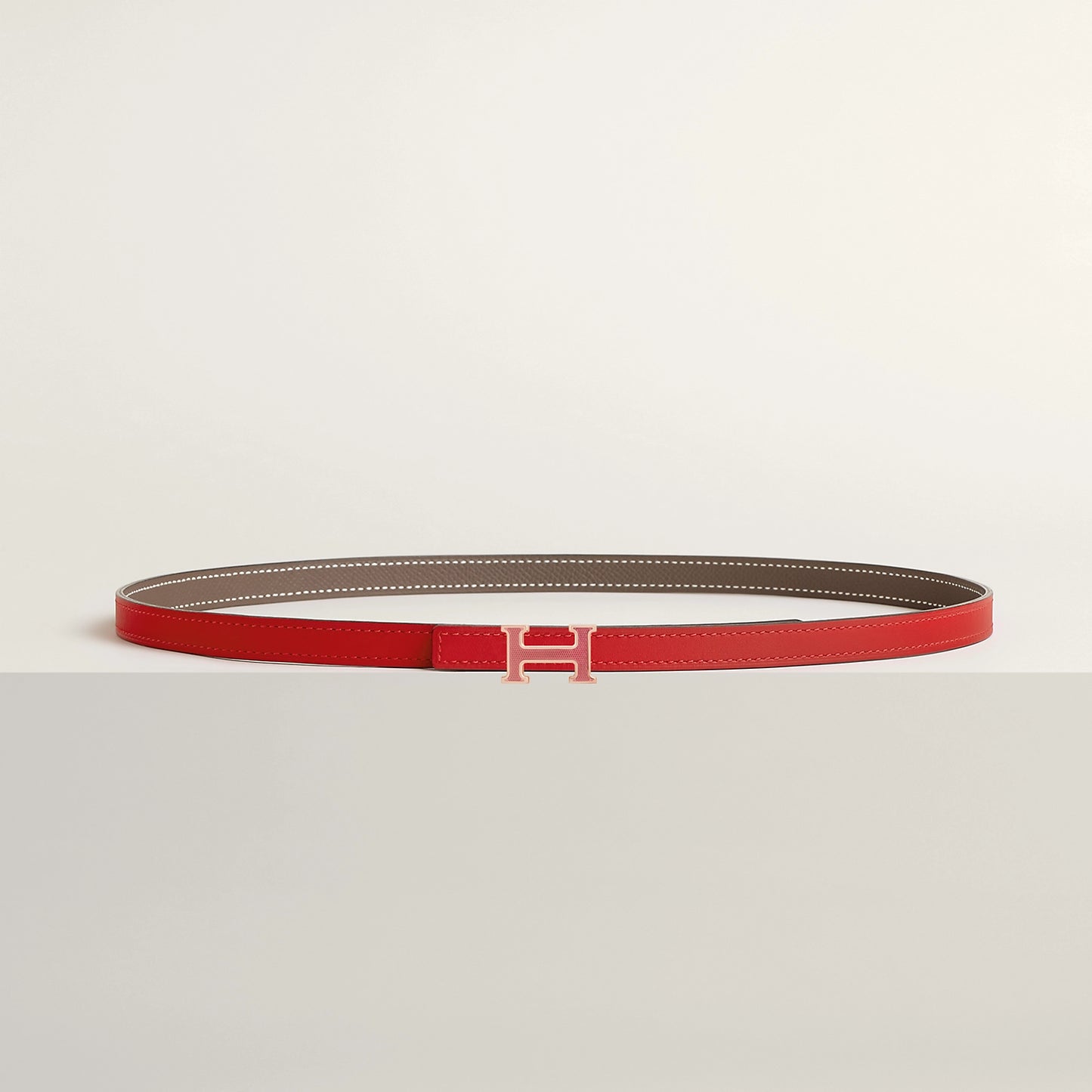 MINI 5382 Splas'h Belt Buckle & Reversible Leather Strap 13 MM