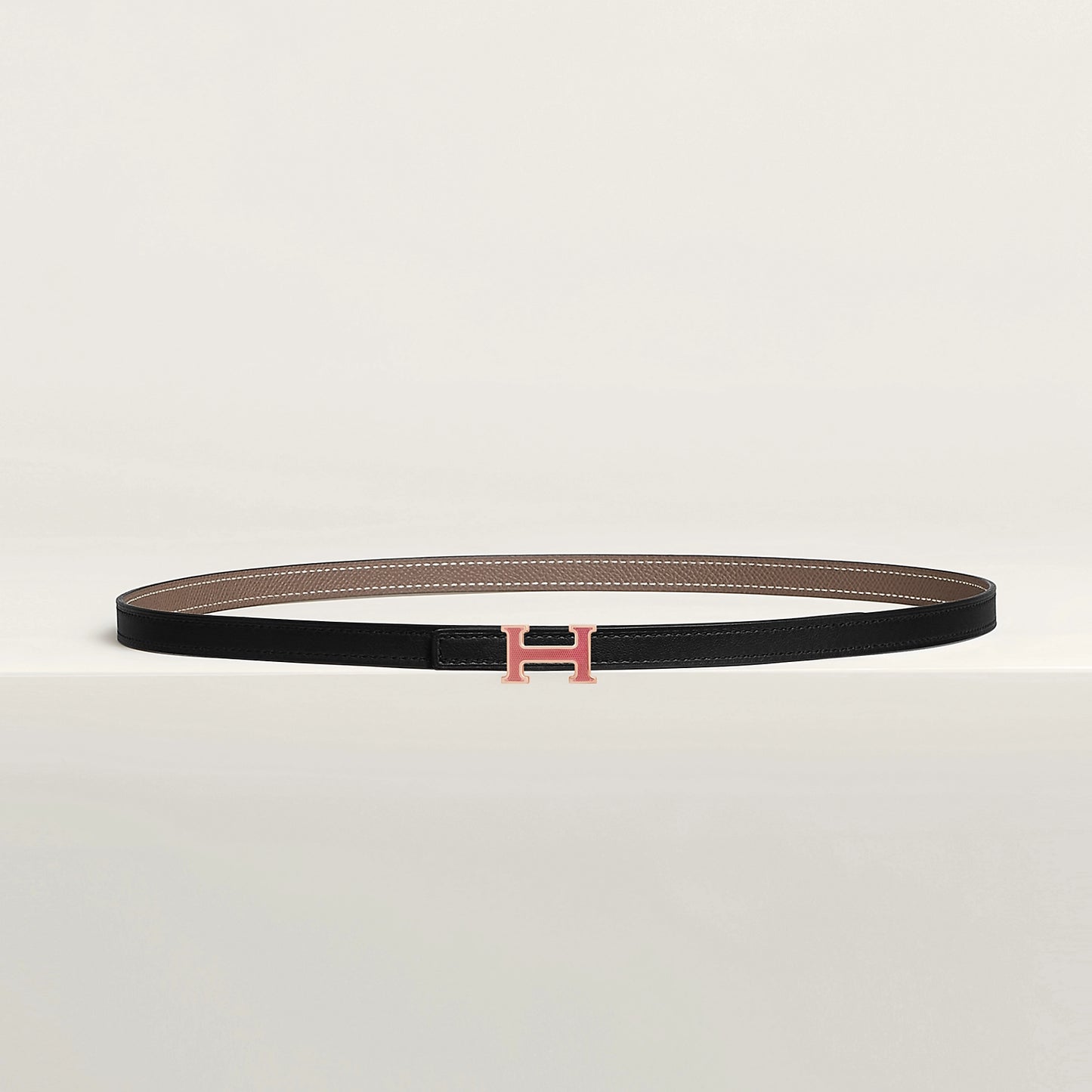 MINI 5382 Splas'h Belt Buckle & Reversible Leather Strap 13 MM