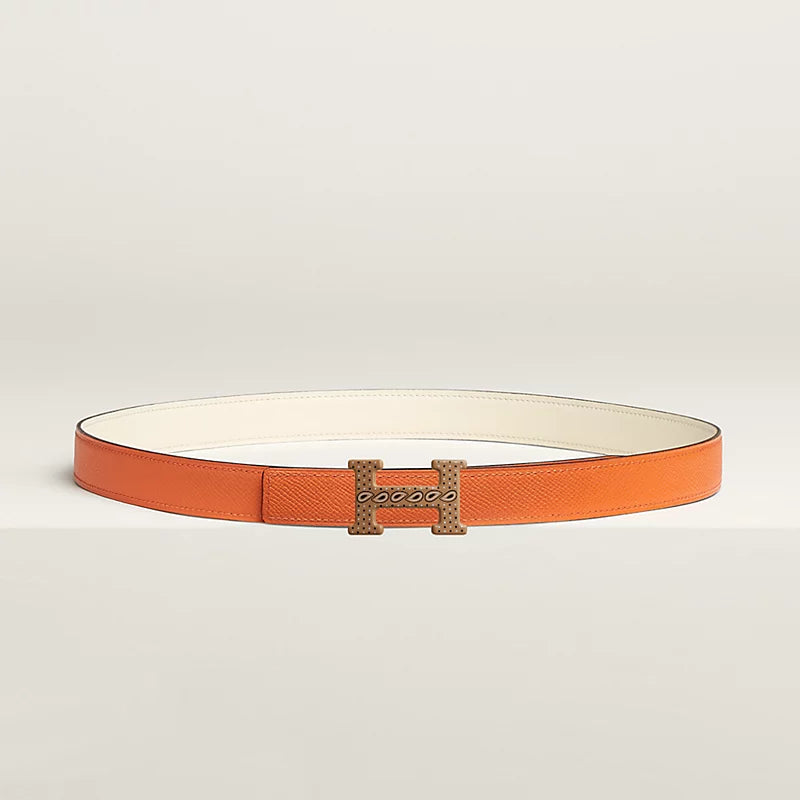 H Email Bandana belt buckle & Bandana leather strap 24 mm