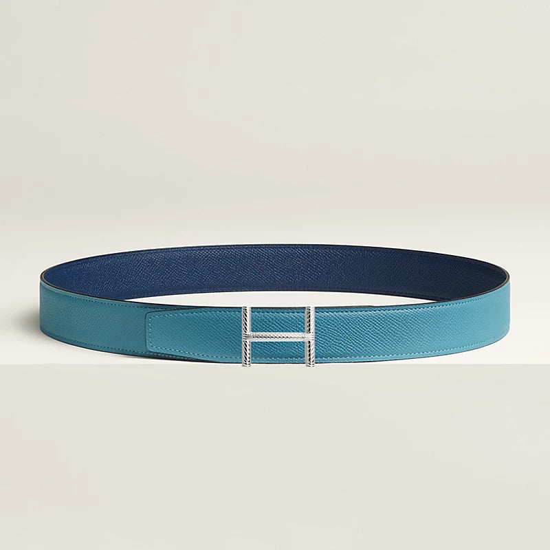Hisseo Belt Buckle & Reversible Leather Strap 32 MM