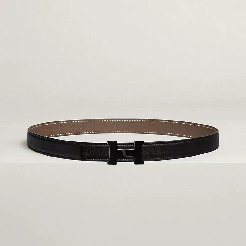 Mini Constance So Black Belt Buckle & Reversible Leather Strap 24 MM