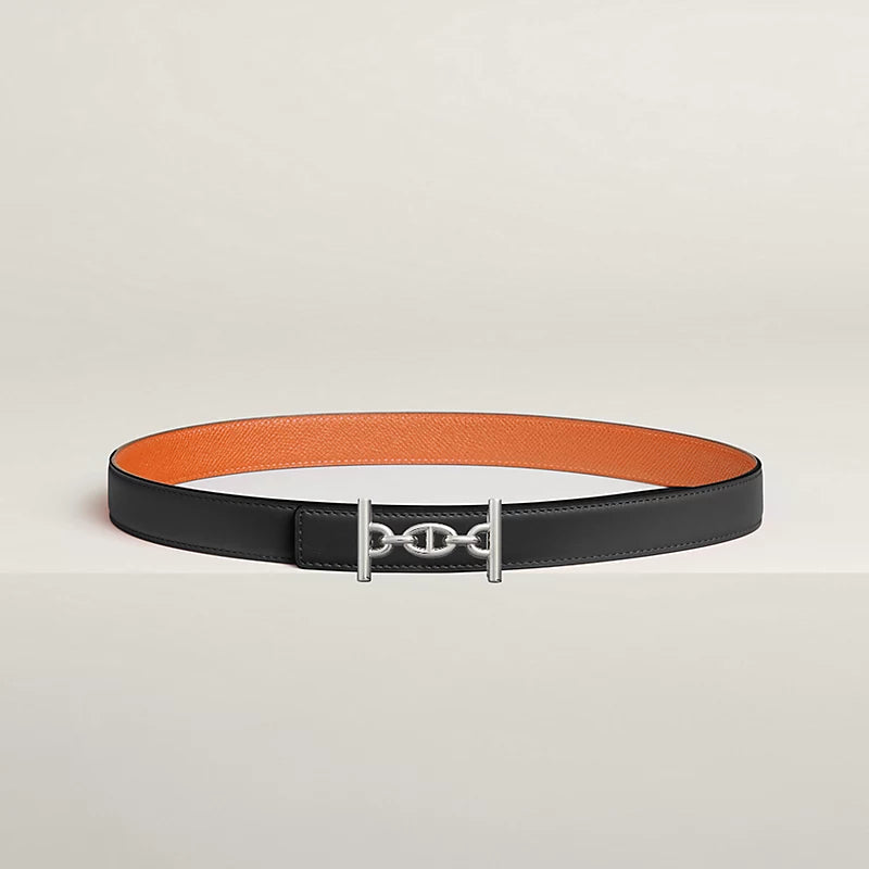 Lagune Belt Buckle & Reversible Leather Strap 24 MM