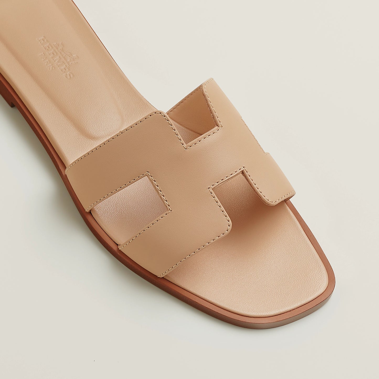 Beige Natura - Rose Bougainvillier Oran sandal