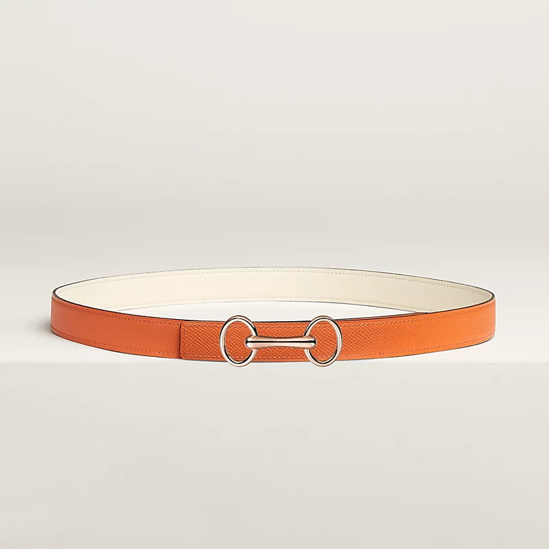 Heritage Belt Buckle & Reversible Leather Strap 24 MM