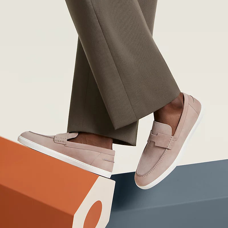 Rose Pâle - Bleu Grignon Job Loafer