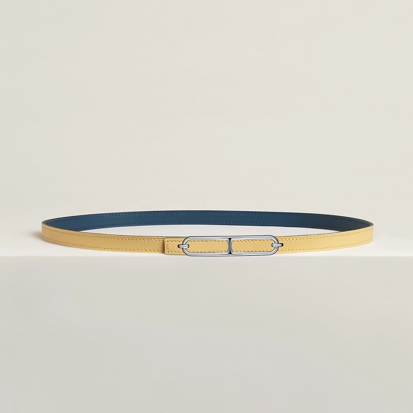 Roulis Belt Buckle & Reversible Leather Strap 13 MM