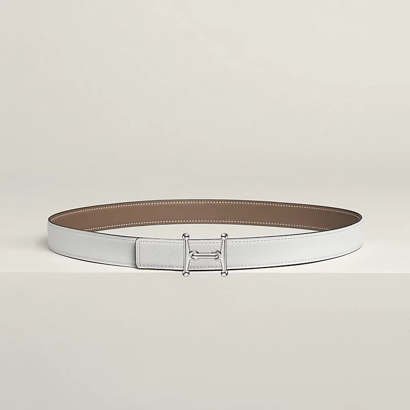 Mors H Belt Buckle & Reversible Leather Strap 24 MM
