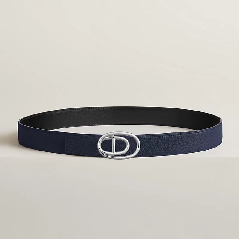 Odyssee Belt Buckle & Reversible Leather Strap 32 MM