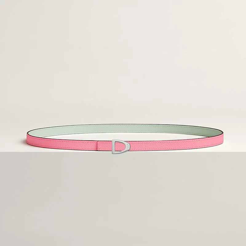 Cavaliere Belt Buckle & Reversible Leather Strap 13 MM
