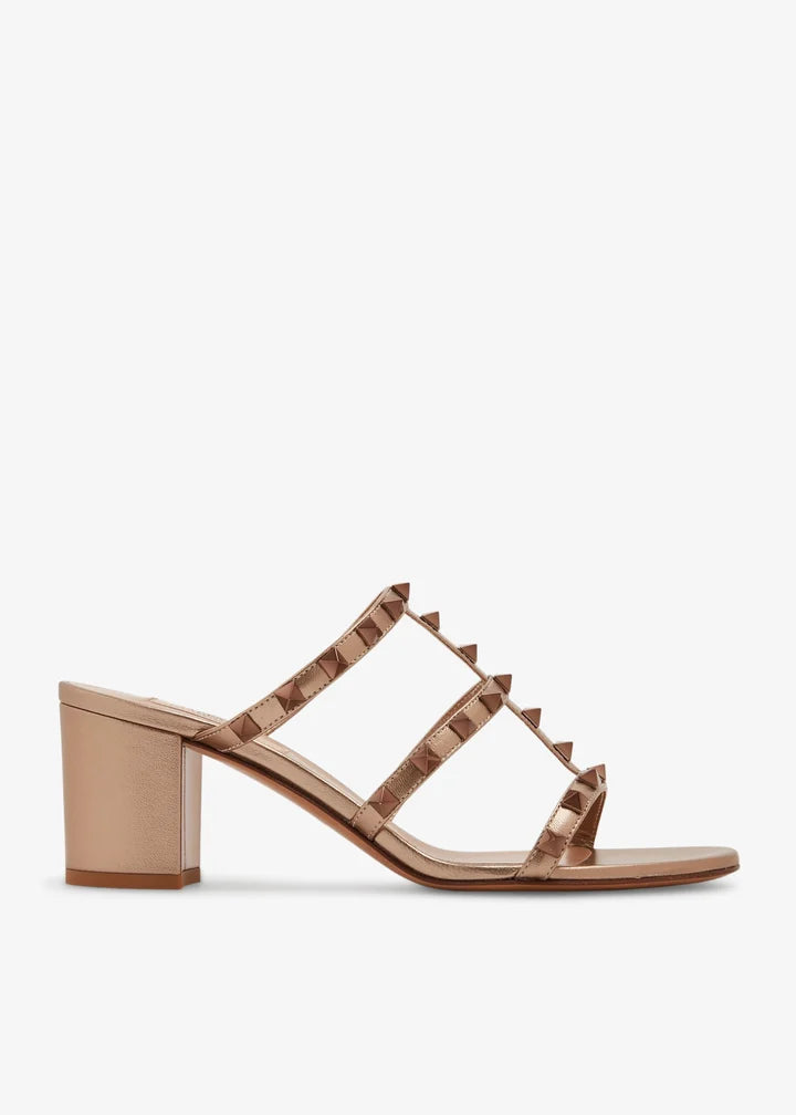 Black - Gold Valentino Garavani Rockstud sandals