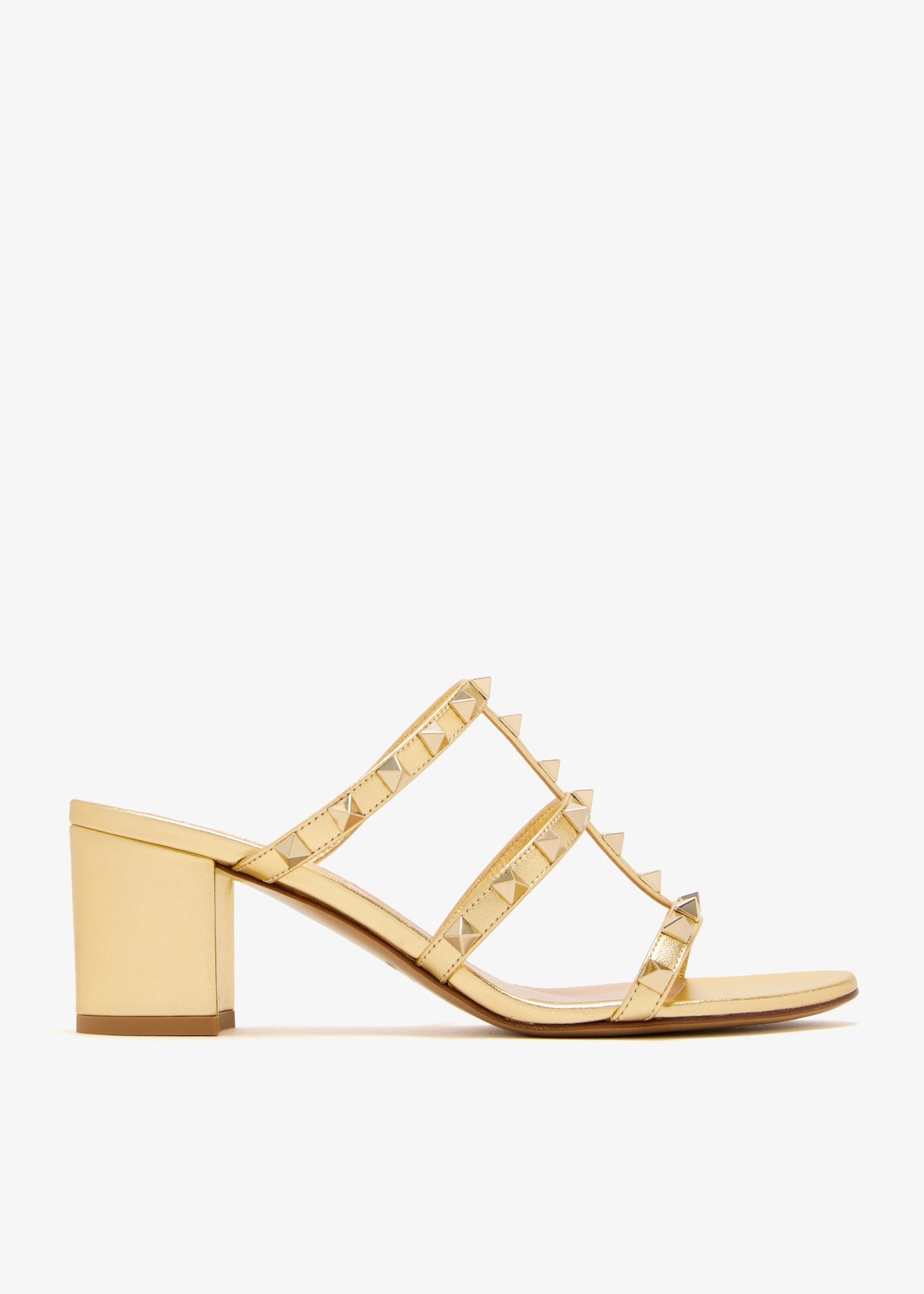 Black - Burgundy Valentino Garavani Rockstud sandals