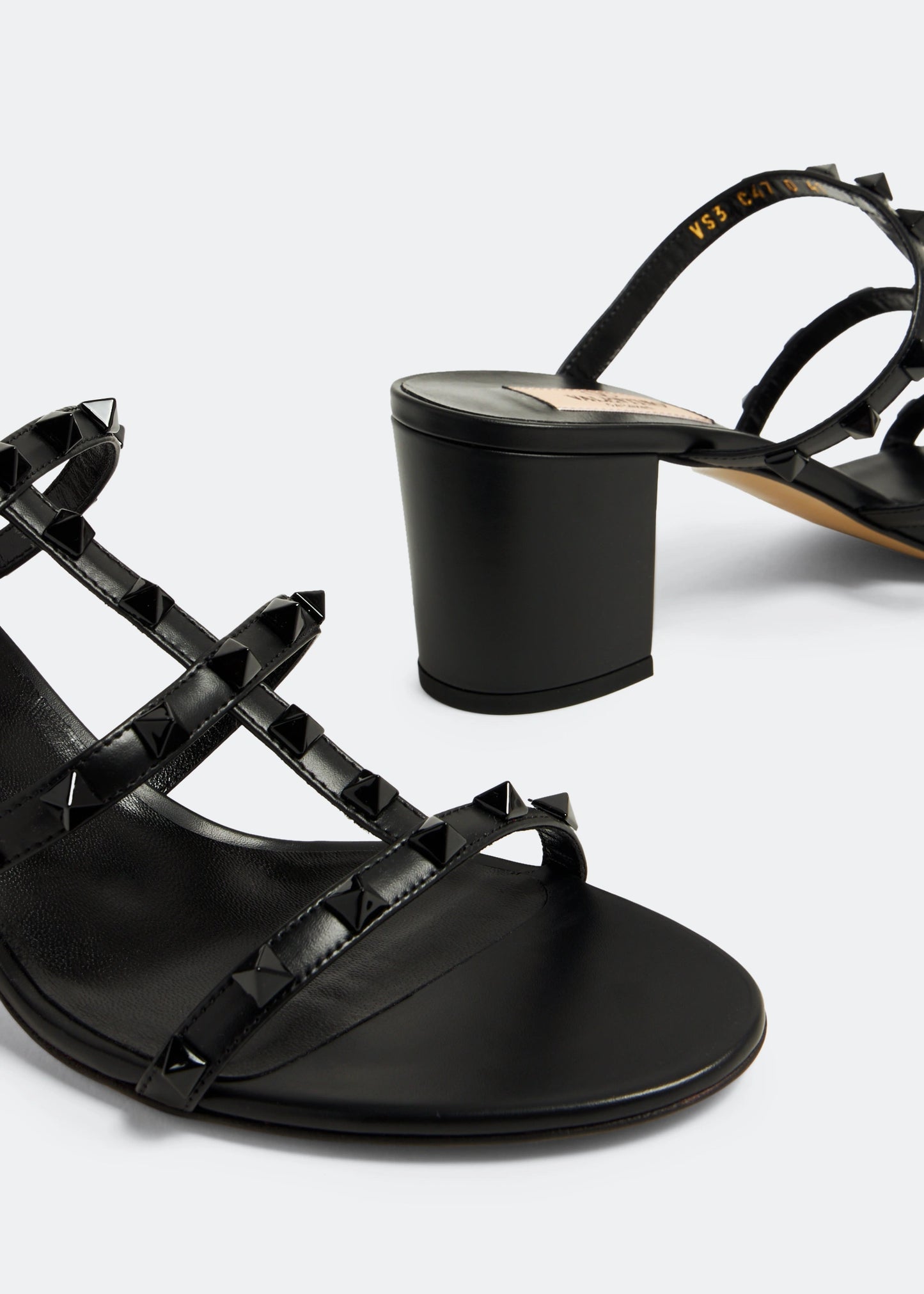 Black - Gold Valentino Garavani Rockstud sandals