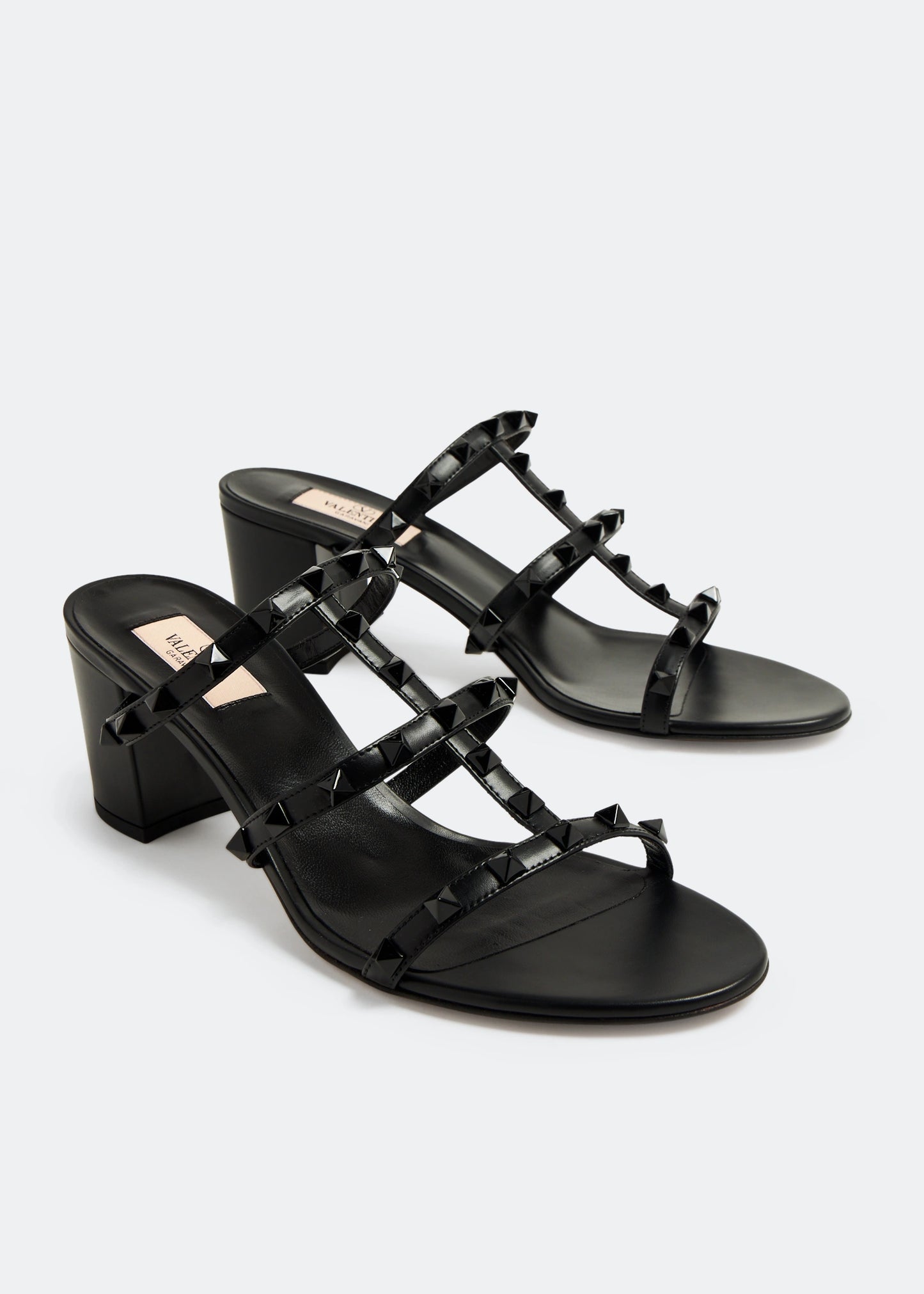 Black - Gold Valentino Garavani Rockstud sandals