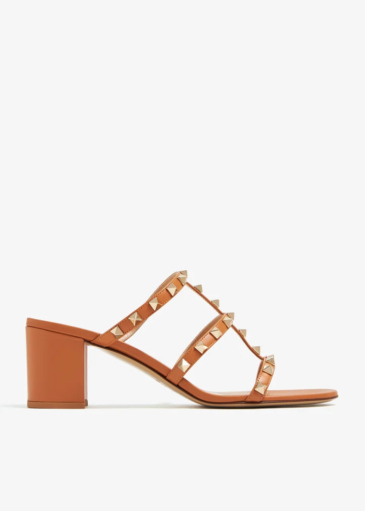 Black - Gold Valentino Garavani Rockstud sandals