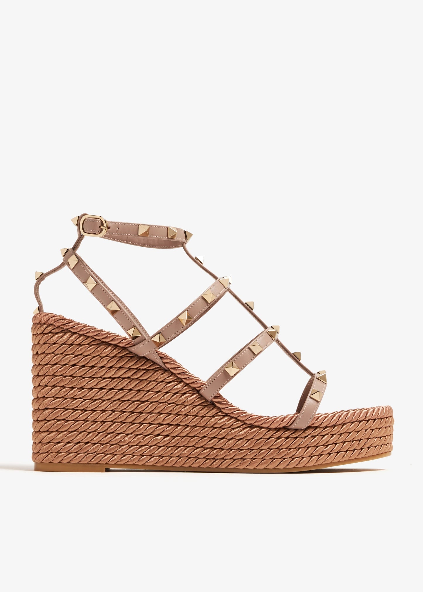 Rockstud wedge sandals