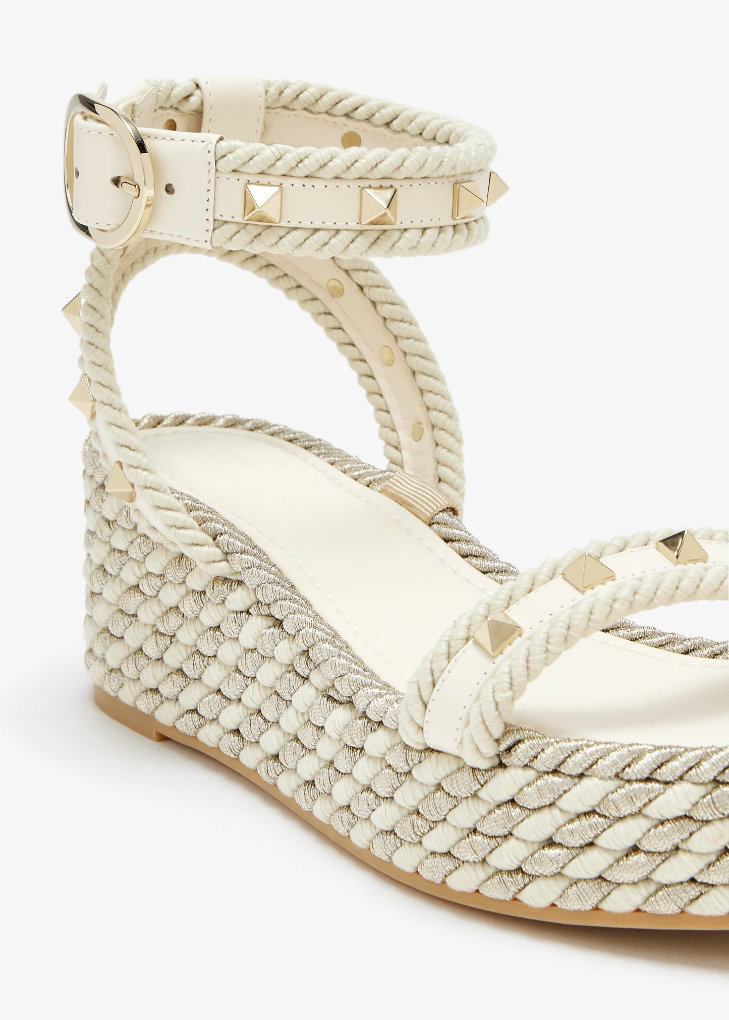 Valentino Garavani Rockstud Torchon flatform sandals