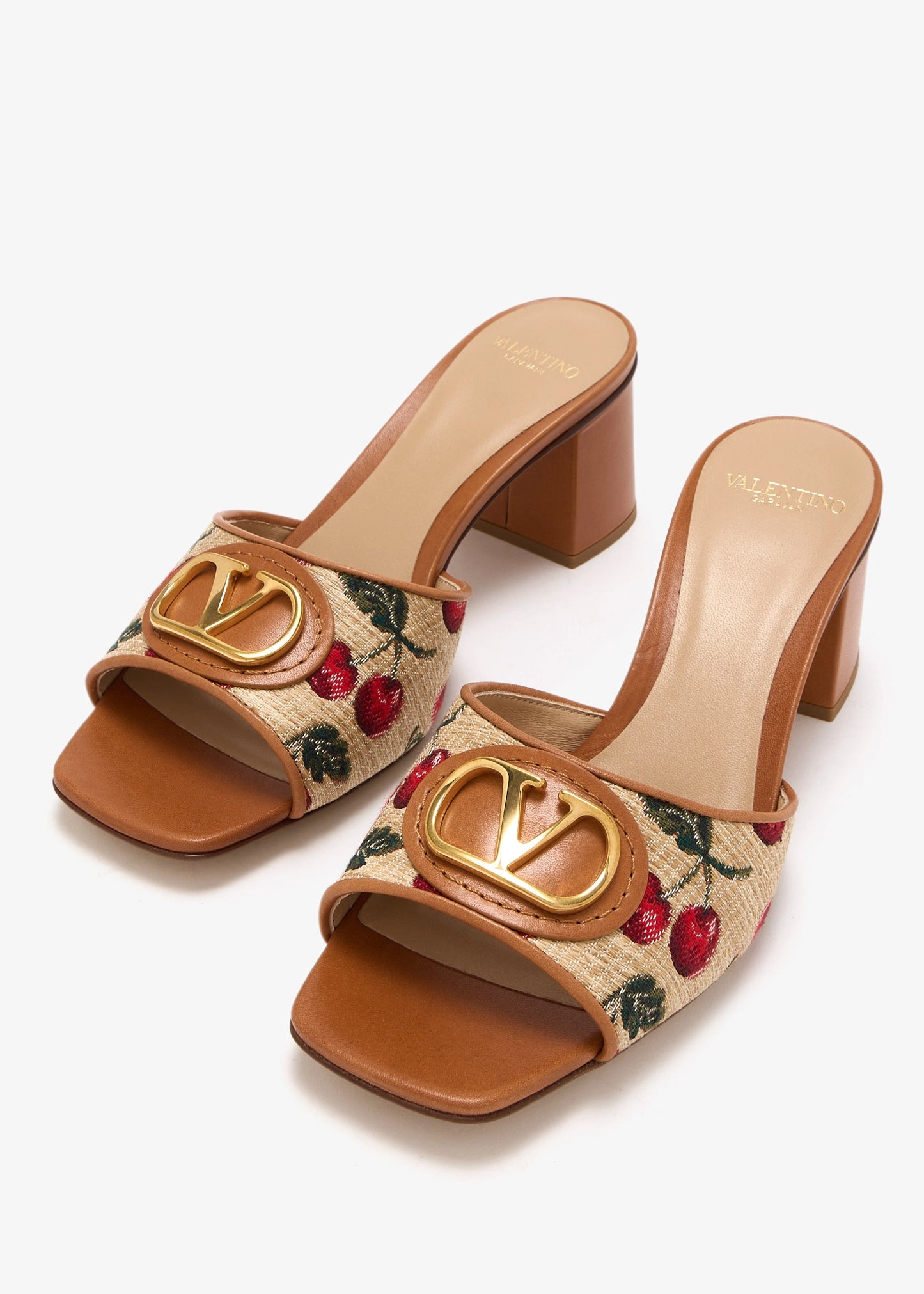 Valentino Garavani VLogo Signature Cherryfic sandals