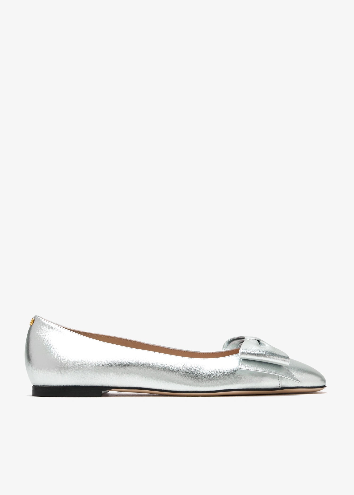 バレエシューズ Valentino Garavani Bowow Ballerinas In Smooth Leather VALENTINO GARAVANI Bowow leather ballet flats | NET-A-PORTER