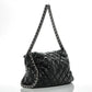 Chanel Washed Lambskin Chain Around Hobo Black