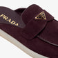 Suede Mules