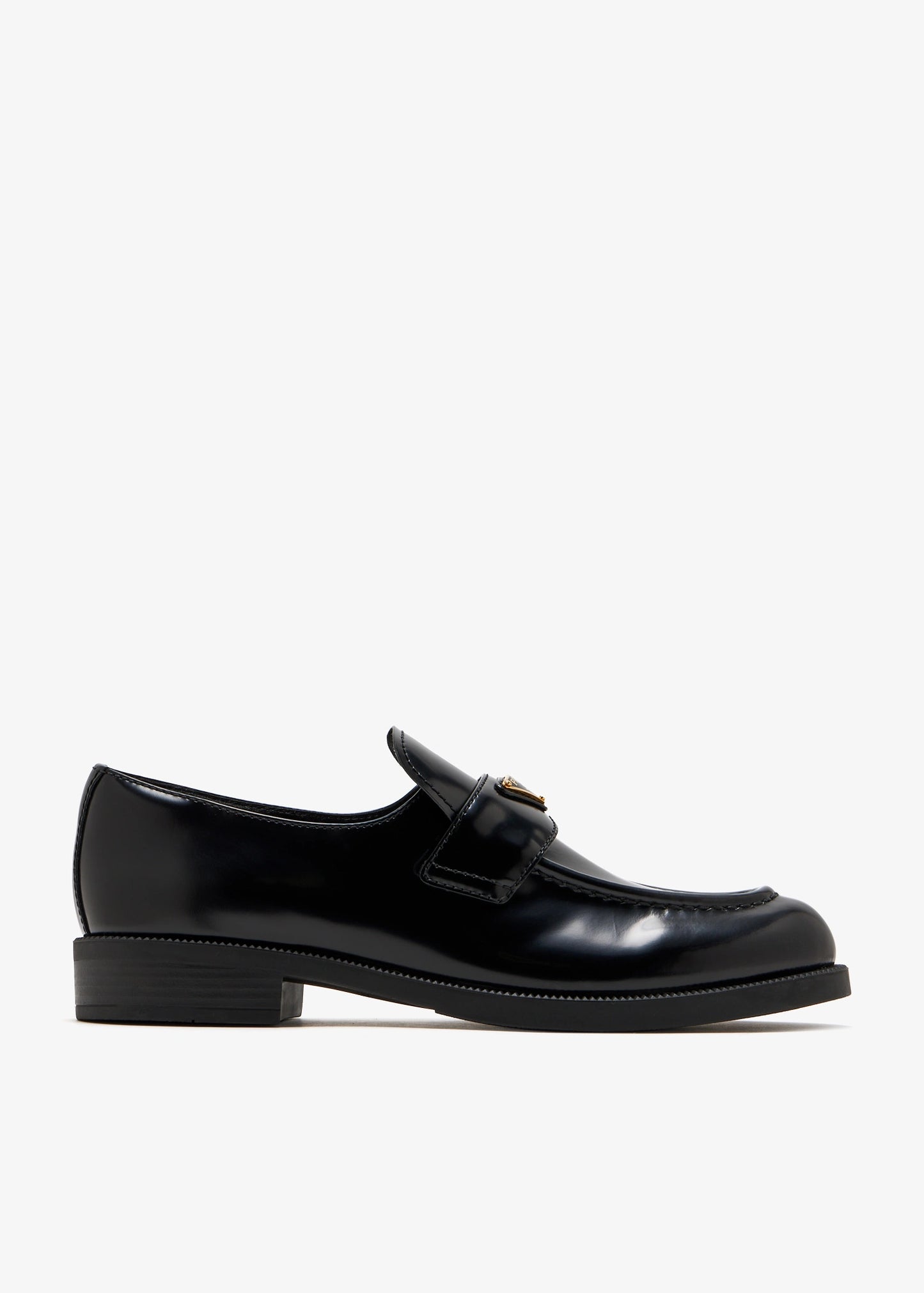 Brushed Leather Loafers