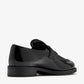 Brushed Leather Loafers