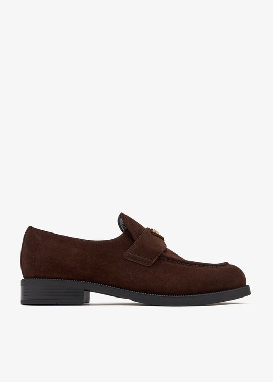 Prada Suede loafers