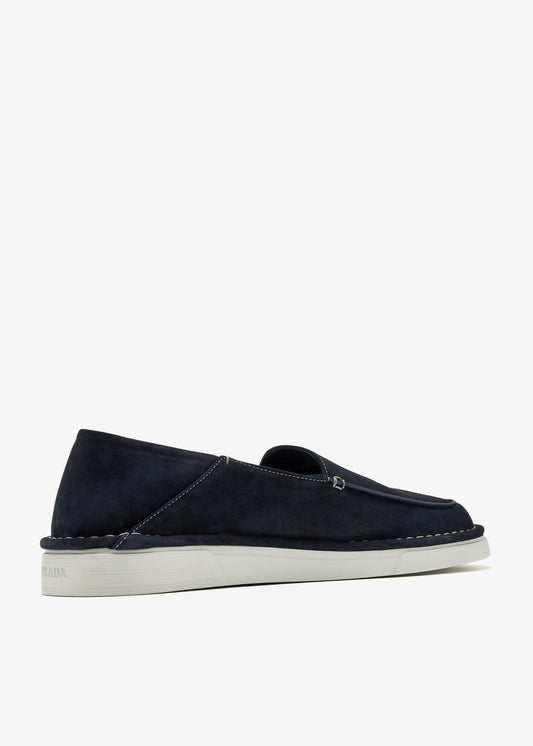 Suede loafers