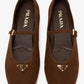 Suede Ballerinas