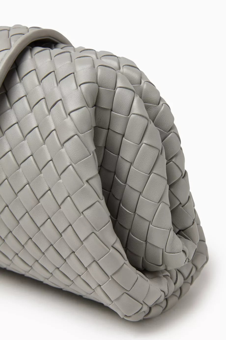 【BOTTEGA VENETA】スモール ローレン1980 シルバー Bottega Veneta - The Lauren 1980 Antique Silver Intrecciato