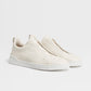 Off White - White  ZEGNA Deerskin Triple Stitch™ Sneakers