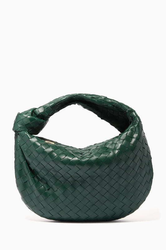 Bottega Veneta Emerald green color small size (Copy)