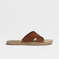 ZEGNA Suede espadrille sandals