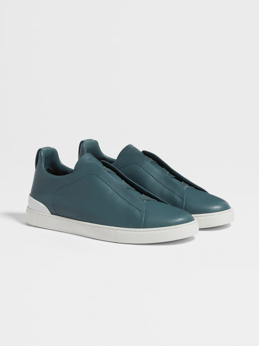 ZEGNA  Light Blue Triple Stitch™ SECONDSKIN Sneakers