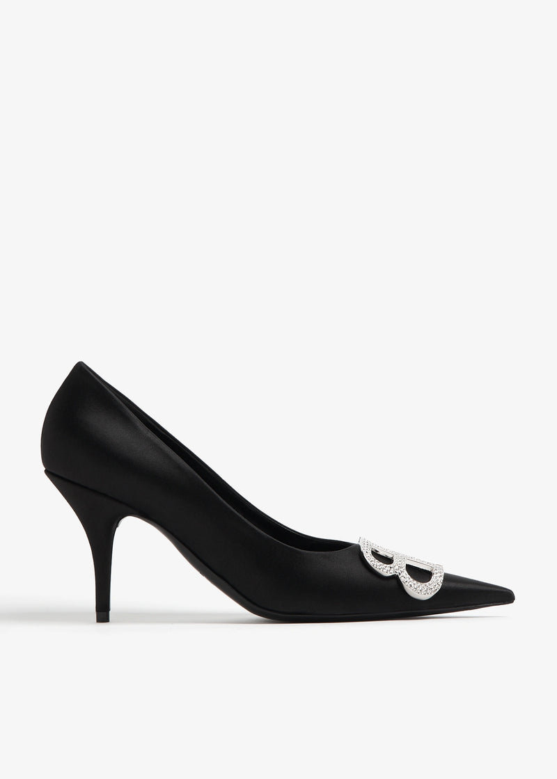 VIP価格！【BALENCIAGA】ミュールナイフボウ Women's Knife Bow Sandal in Black/silver | Balenciaga US