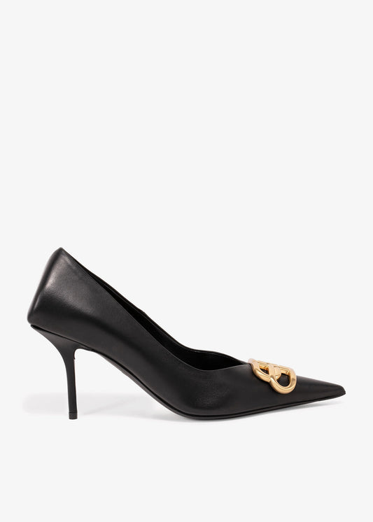 BALENCIAGA Square Knife BB Pumps