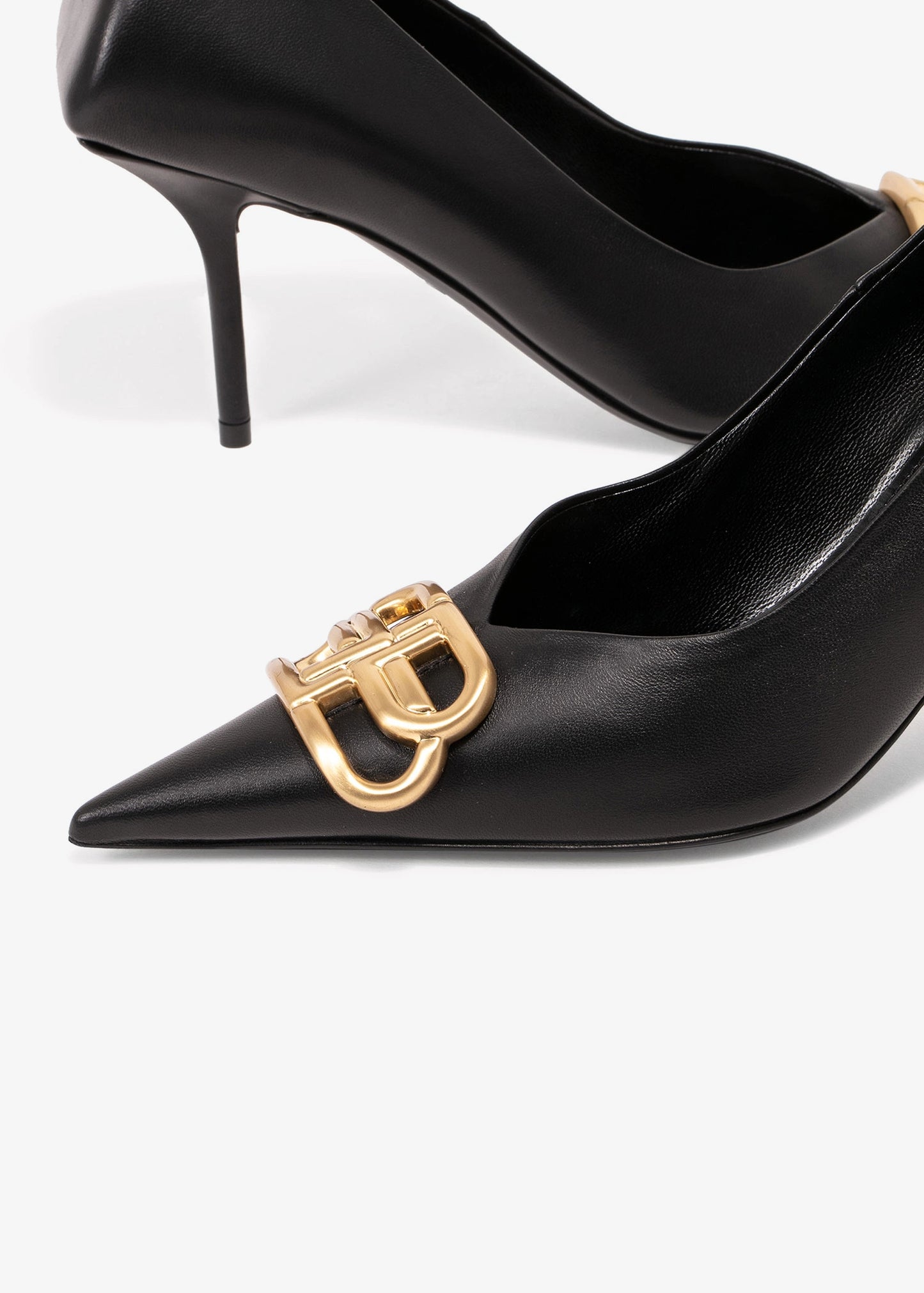 BALENCIAGA Square Knife BB Pumps