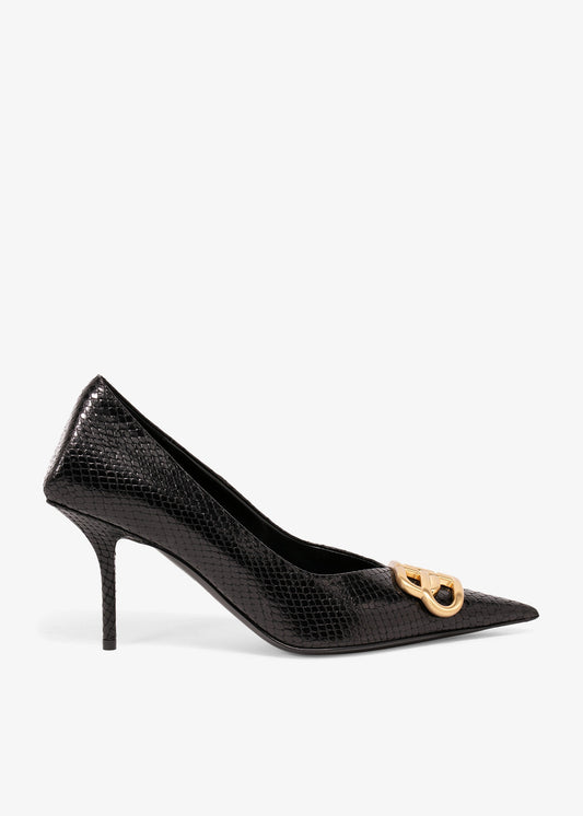 BALENCIAGA Square Knife BB Pumps