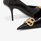 BALENCIAGA Square Knife BB Pumps