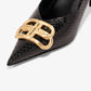 BALENCIAGA Square Knife BB Pumps