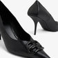 BALENCIAGA Square Knife BB Pumps