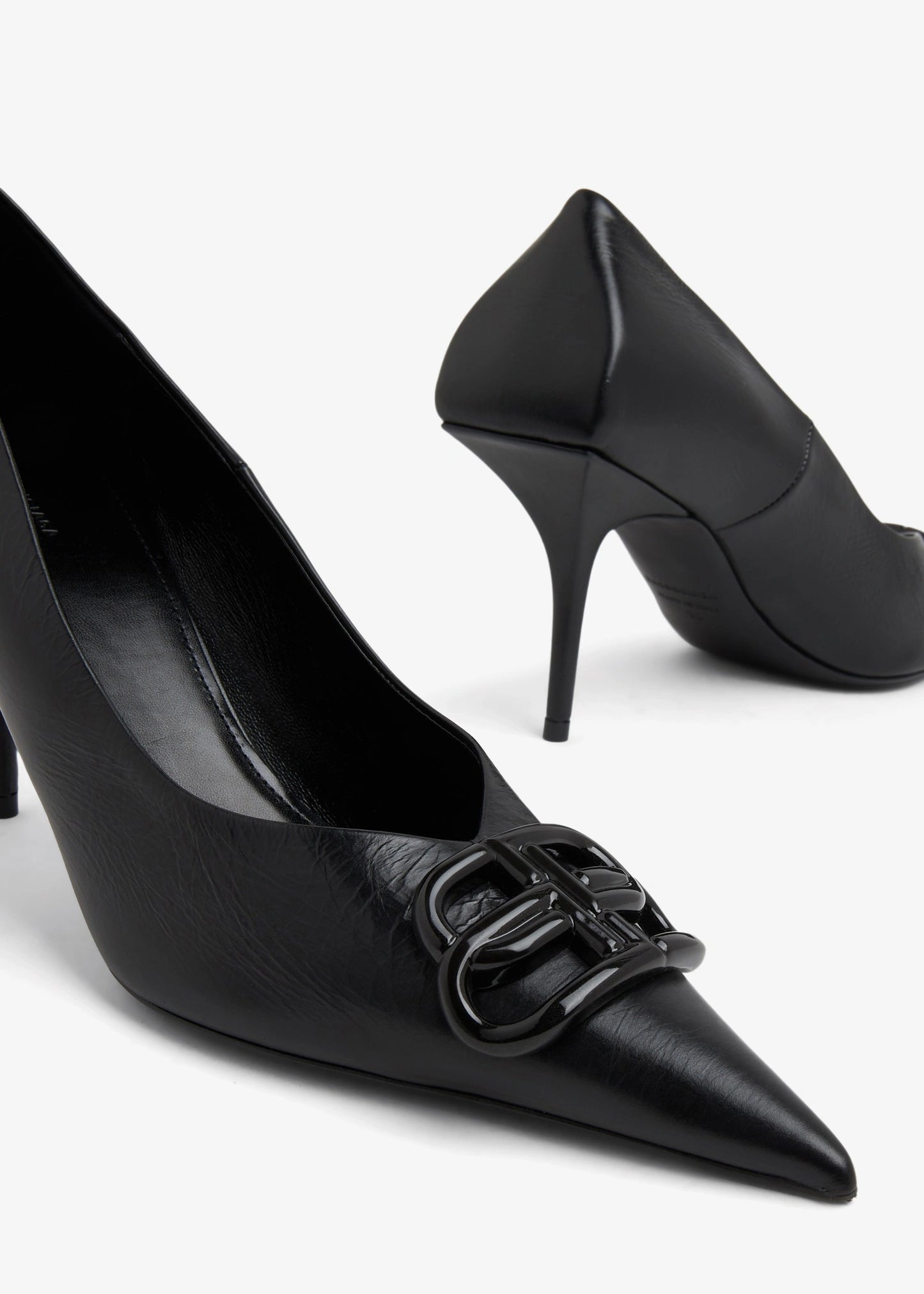 BALENCIAGA Square Knife BB Pumps