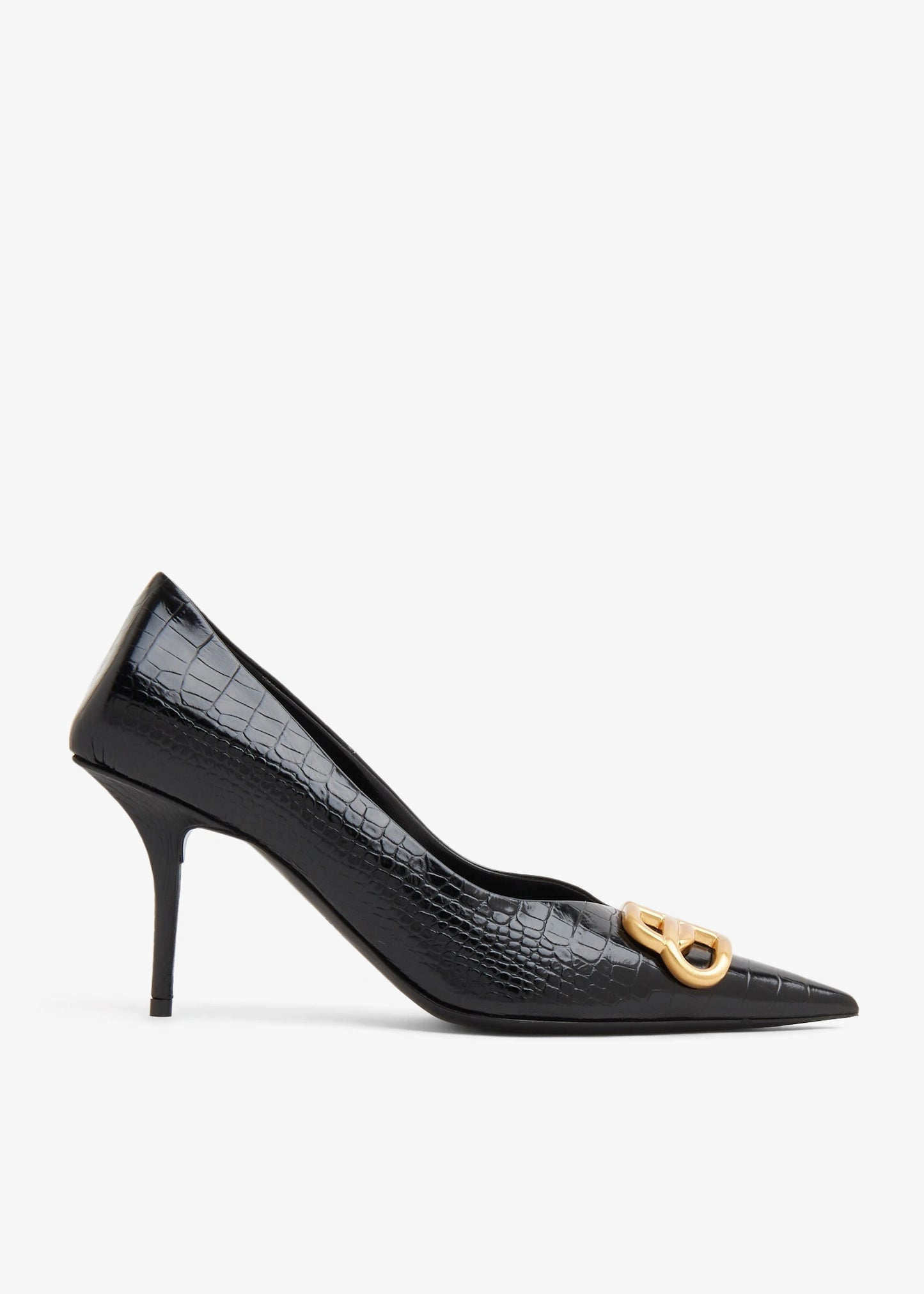 BALENCIAGA Square Knife BB Pumps