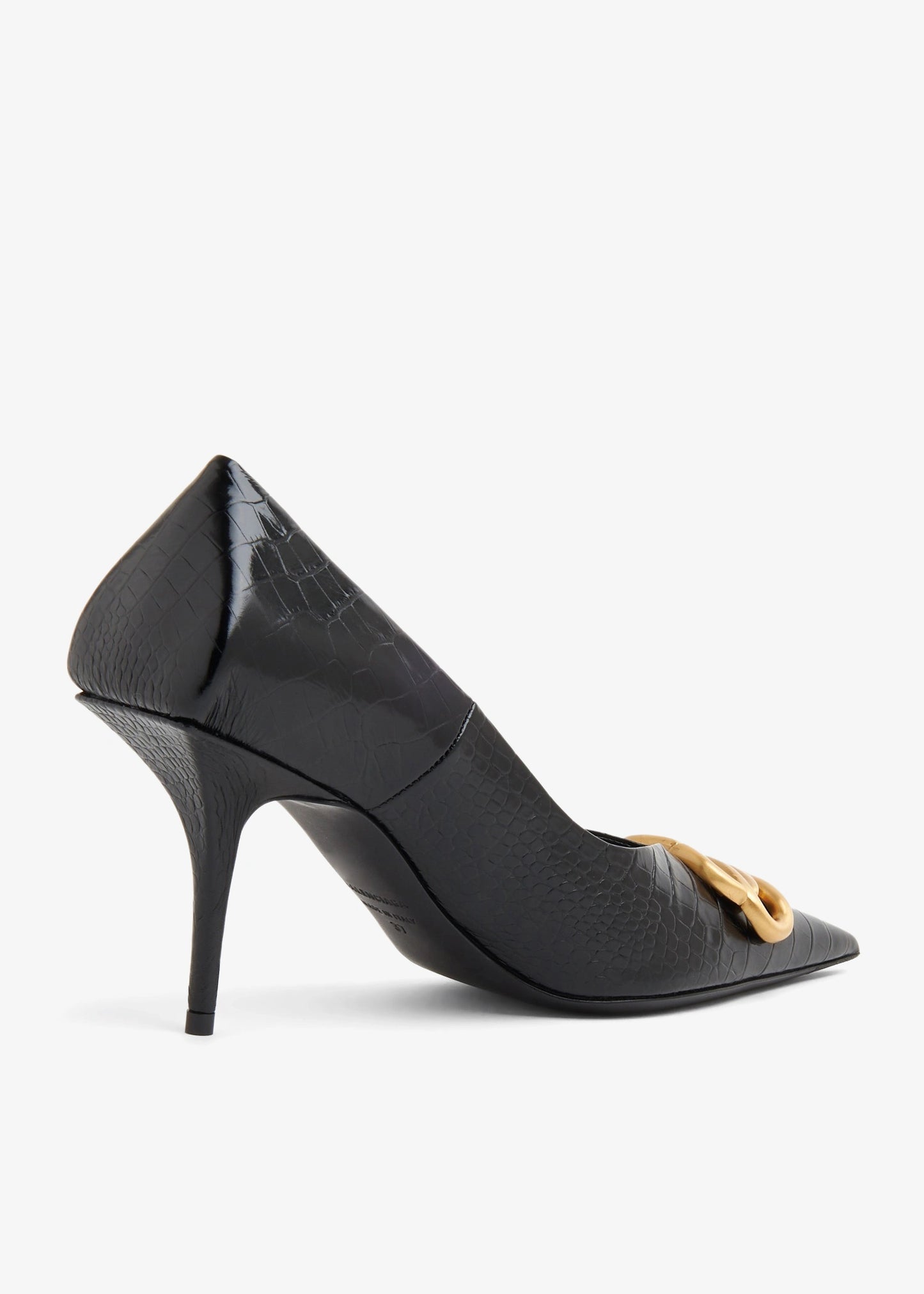 BALENCIAGA Square Knife BB Pumps