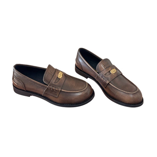 Dark Brown Loafers